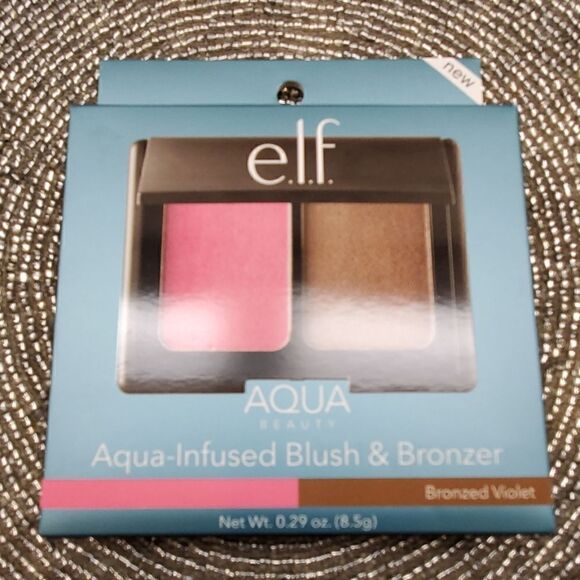 ELF Aqua-Infused Blush & Bronzer- Set of 2 - Picture 2 of 3